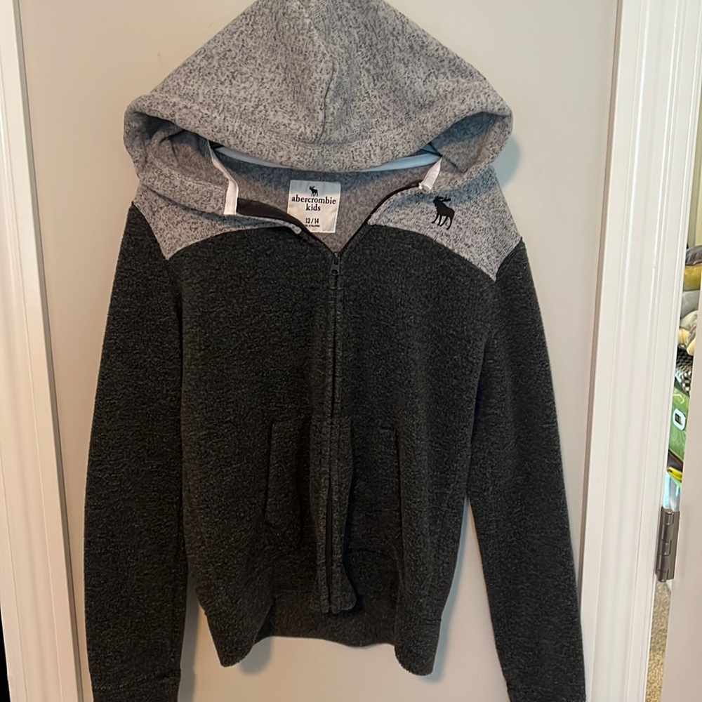 Boys cozy zip hoodie